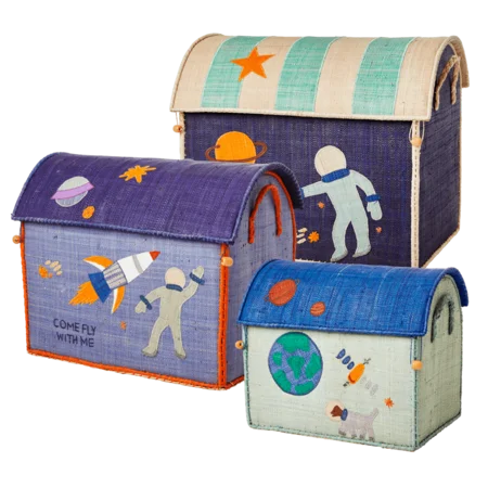 Rice opbevaringskurv, space- mellem