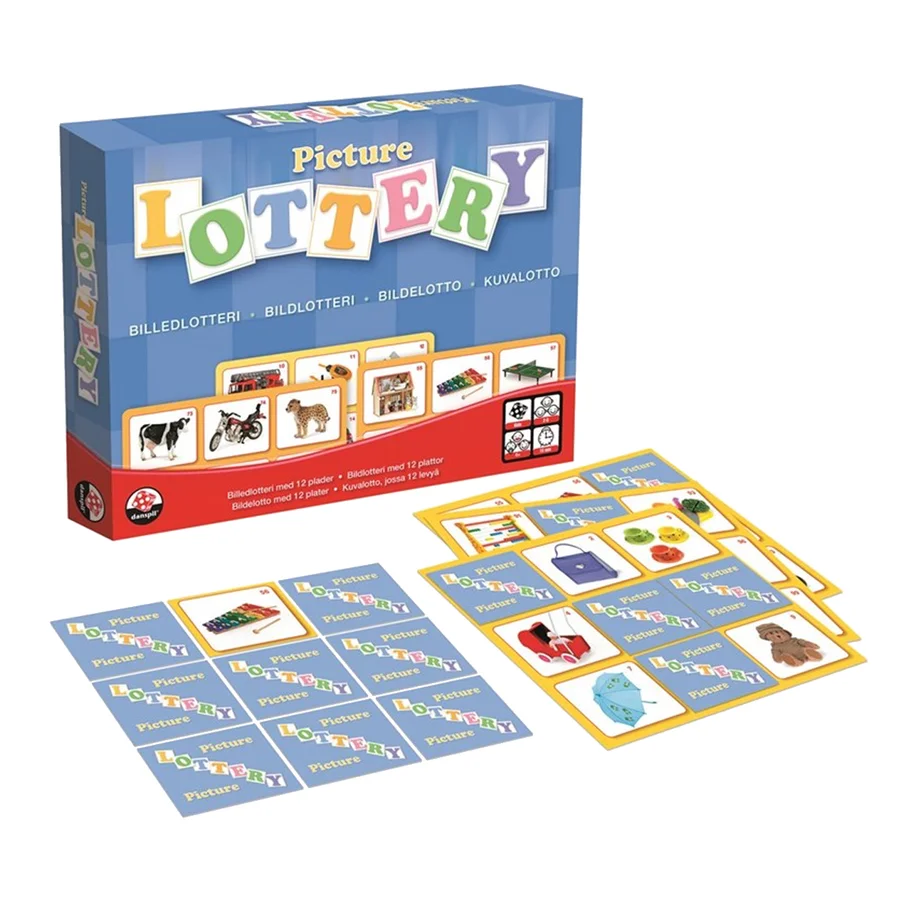 Billedlotteri med rigtige billeder