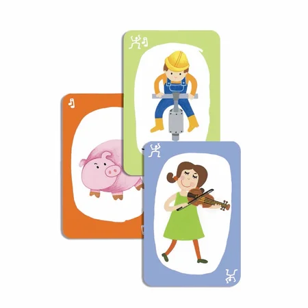 Djeco kortspil Pouet! Pouet!