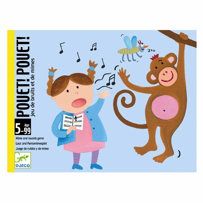 Djeco kortspil Pouet! Pouet!
