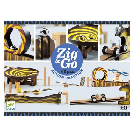 Djeco Zig & Go bane, 45 dele
