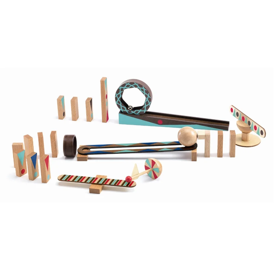 Djeco Zig & Go bane, 28 dele