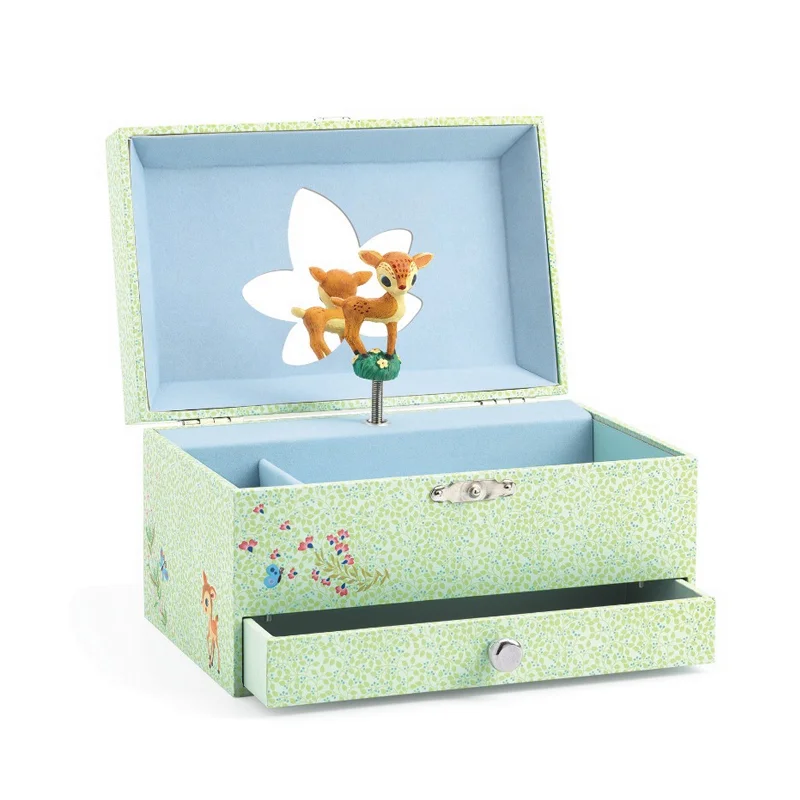 Djeco Schmuckkästchen mit Musik, Bambi