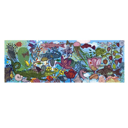 Djeco galleri puslespil, Land og hav - 1000 brikker