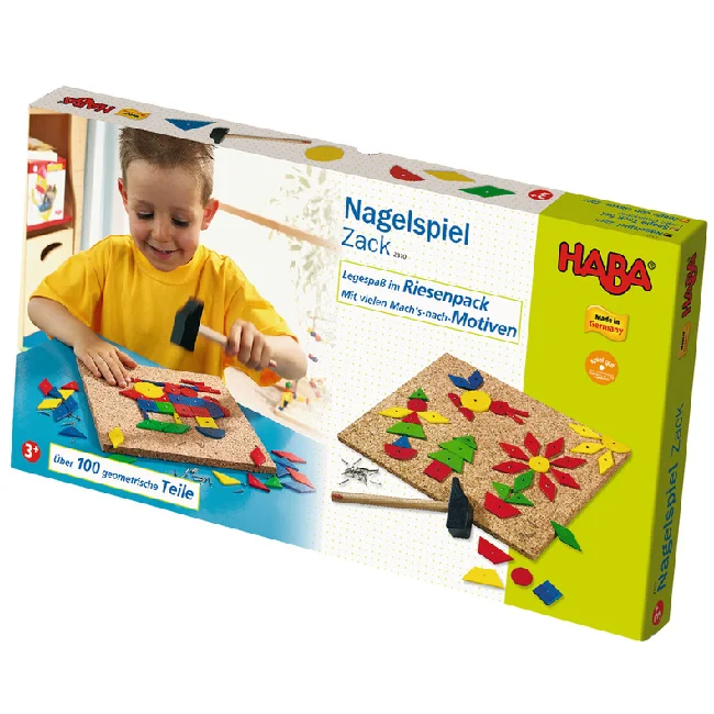 HABA klassisk hammerbræt, 100 dele