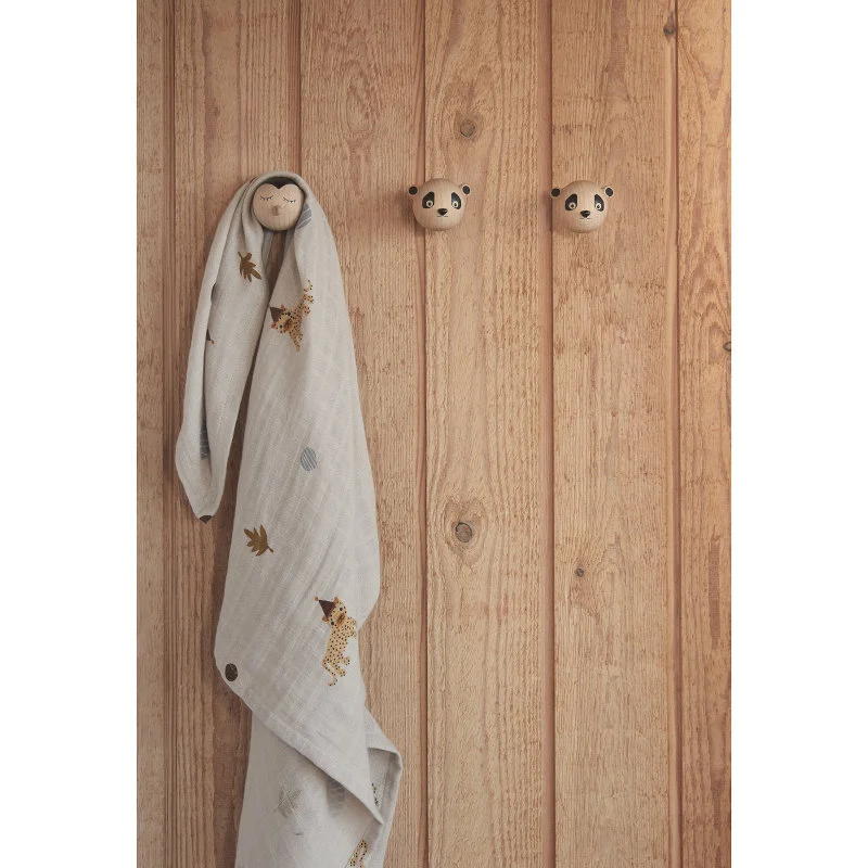 OYOY knage i træ, panda