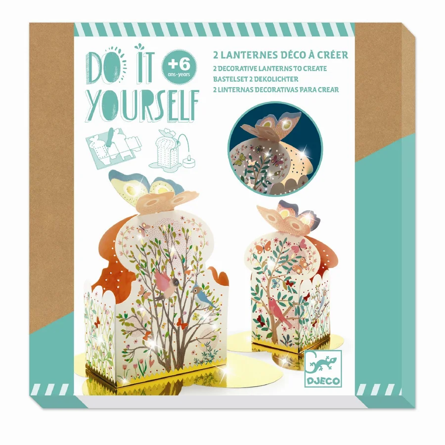 Djeco DIY æske, Lanterner