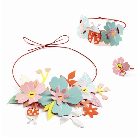 Djeco DIY æske, Smykker - Farve sjov