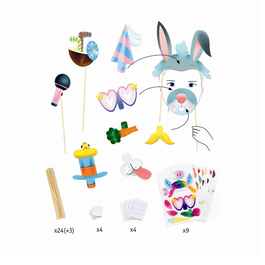 Djeco DIY æske, selfie sjov