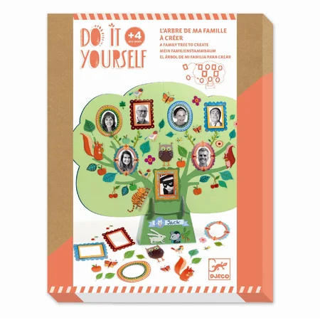 Djeco DIY æske, Stamtræ