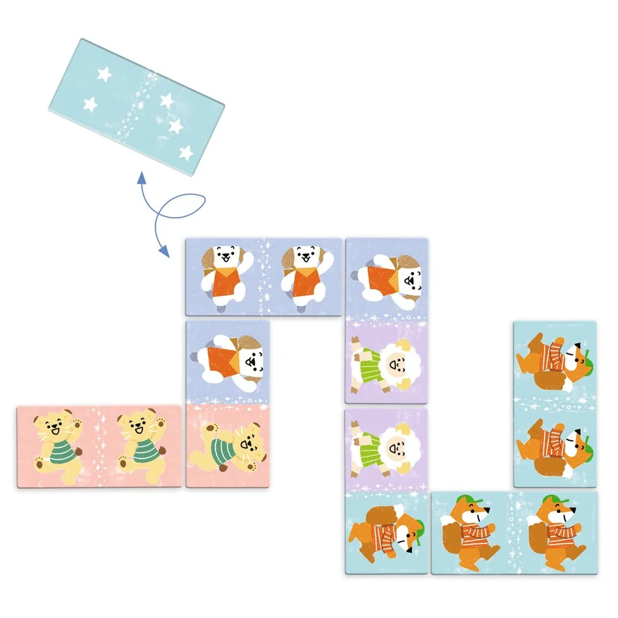 Djeco Domino, Små venner