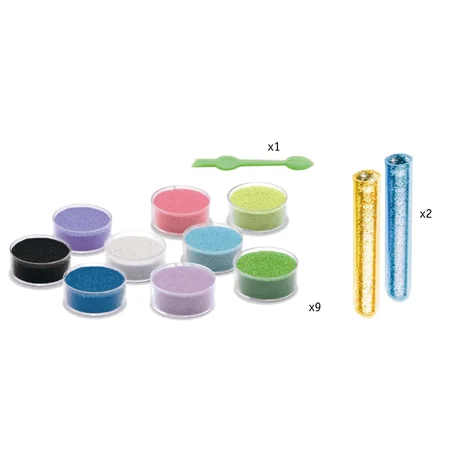 Djeco kreativ æske, sandmotiver med fugle