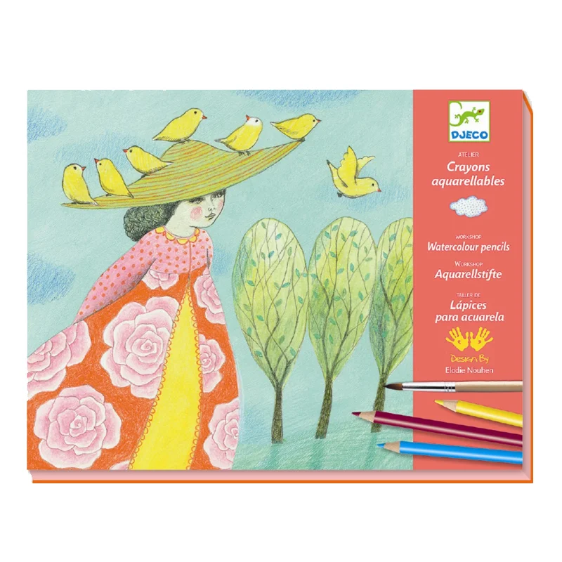 Djeco kreativ æske, tegning - fine damer