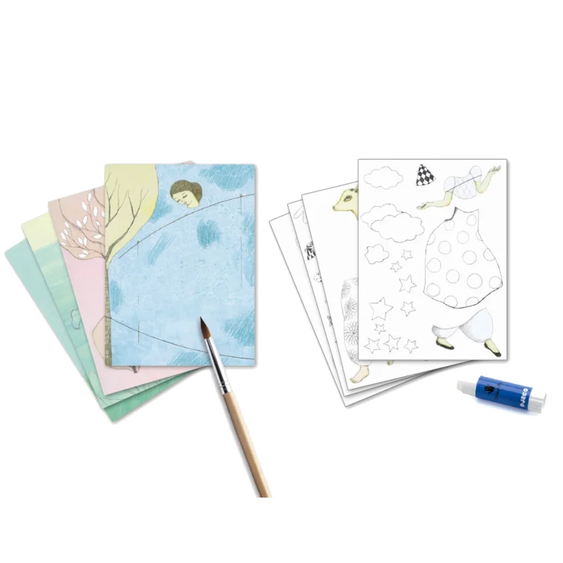 Djeco kreativ æske, tegning - fine damer