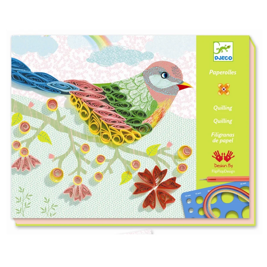 Djeco kreativ æske, quilling - årstider