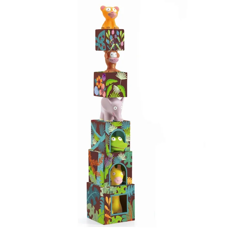Djeco stabelklodser, Topanijungle