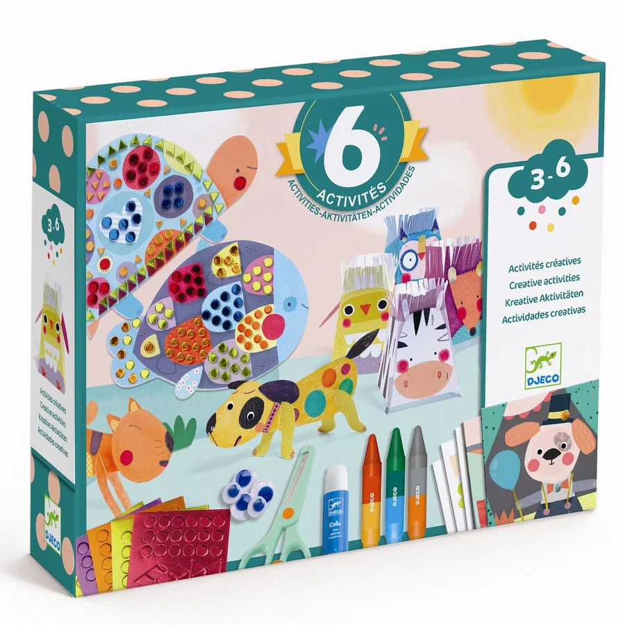 Djeco kreativt aktivitetssæt, Huset