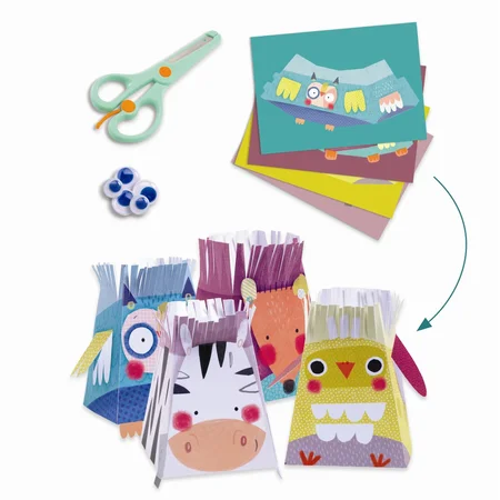 Djeco kreativt aktivitetssæt, Huset