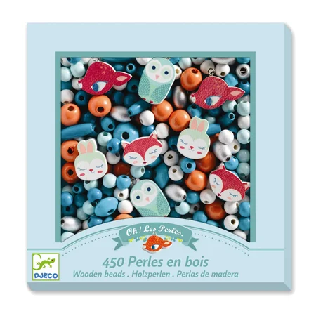 Djeco Træperler, Skovens Dyr