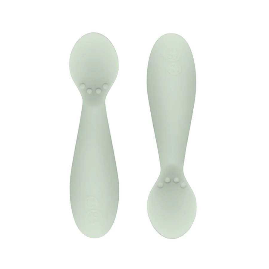 EZPZ Tiny Spoon 2pk, støvet grøn