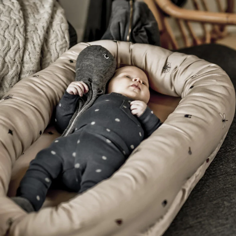 Filibabba babynest, Little Explorer - doeskin
