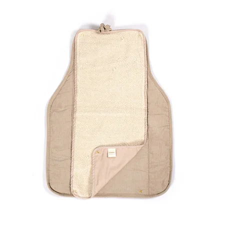 Filibabba pusleunderlag babyfløjl, Doeskin