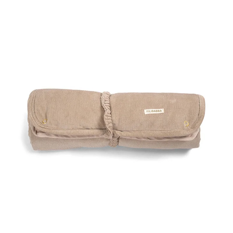 Filibabba pusleunderlag babyfløjl, Doeskin