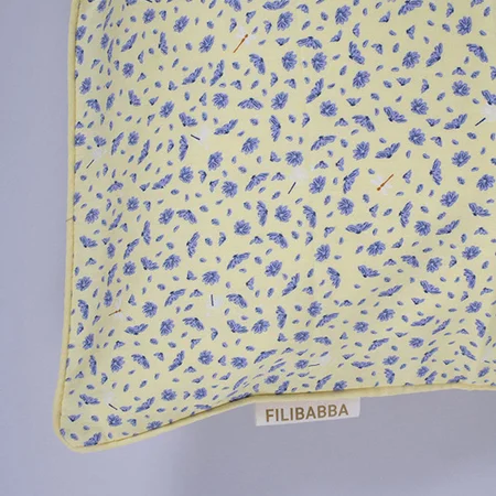 Filibabba junior sengetøj, Cosmos daydream - pale banana