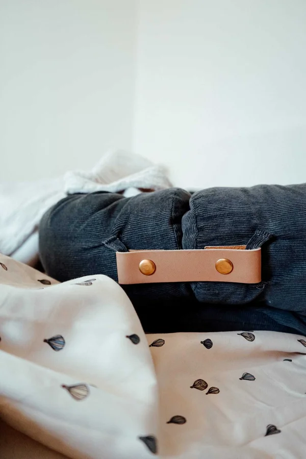 Filibabba Babynestchen, stone grey