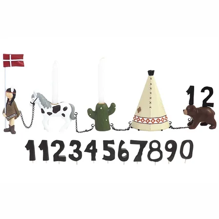 Kids by Friis fødselsdagstog m.indianerpige