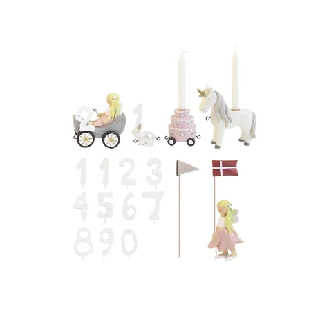 Kids by Friis Geburtstagszug, Einhörner und Feen