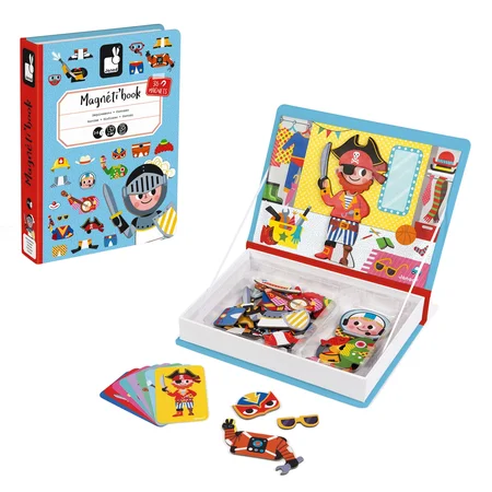 Janod magnetbog, drengetøj