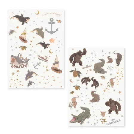 Konges Sløjd tatoveringer, blue