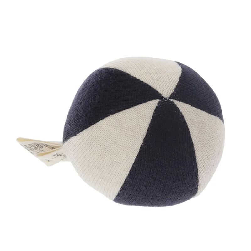 Konges Sløjd strikket bold med rangle, navy