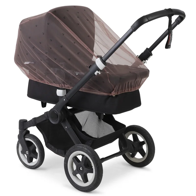 Konges Sløjd myggenet til barnevogn, Cherry/Blush