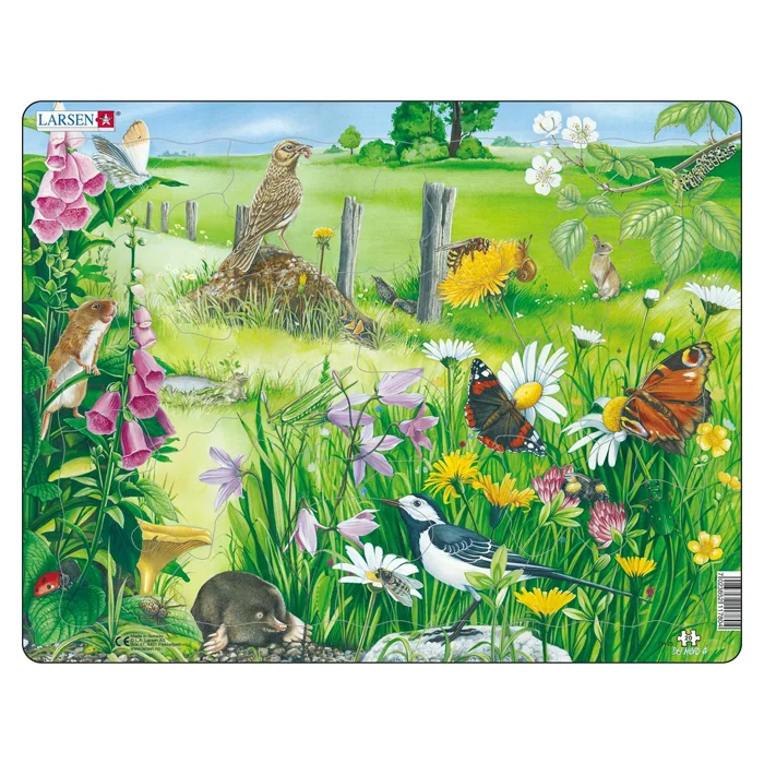 Larsen Puslespil, Naturen - 20 brikker