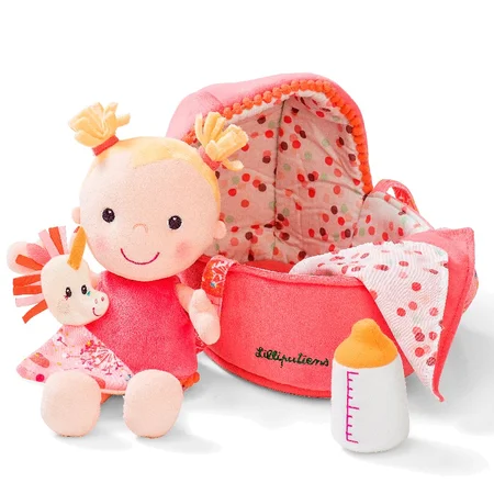 Lilliputiens blød dukke Louise med tilbehør