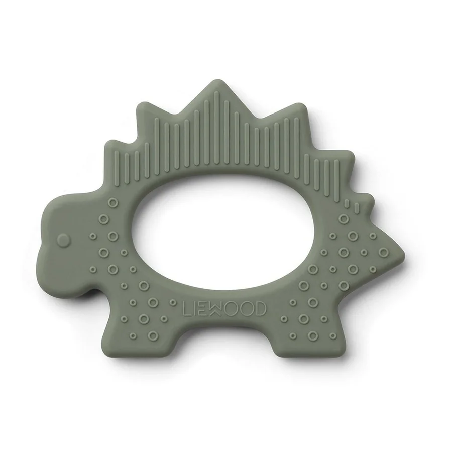 Liewood silicone bidering, grøn dino