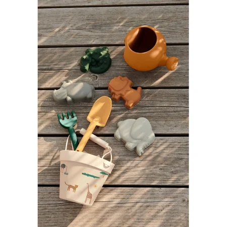 Liewood silicone strandsæt, safari