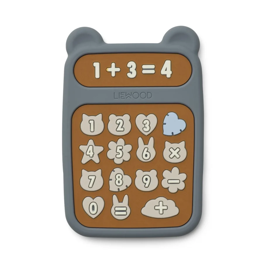 Liewood silicone lommeregner, blue wave