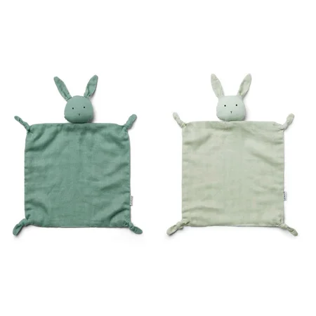 Liewood 2-pak nusseklud, rabbit mint mix