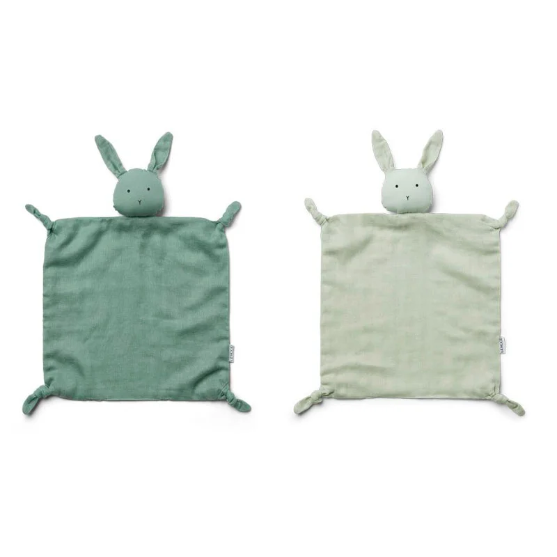 Liewood 2-pak nusseklud, rabbit mint mix