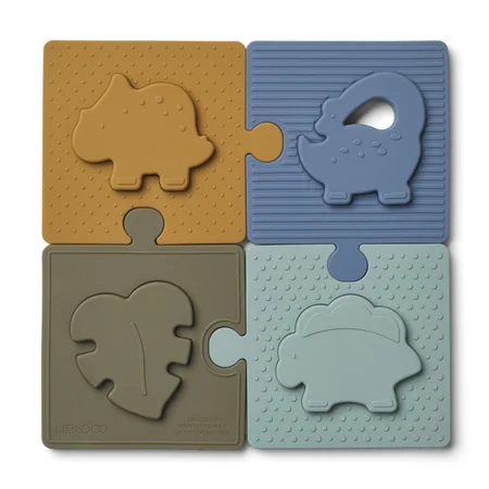 Liewood puslespil, dino blue