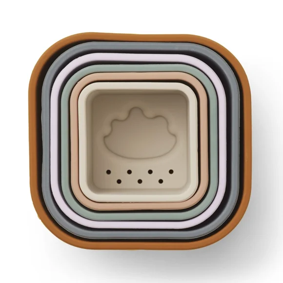 Liewood stableklodser i silicone, multi mix