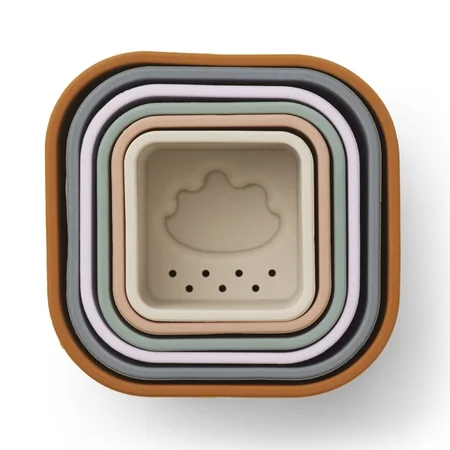 Liewood stableklodser i silicone, multi mix