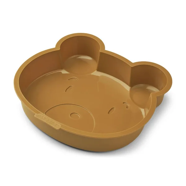 Liewood bageform, Mr Bear golden caramel