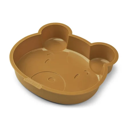 Liewood bageform, Mr Bear golden caramel