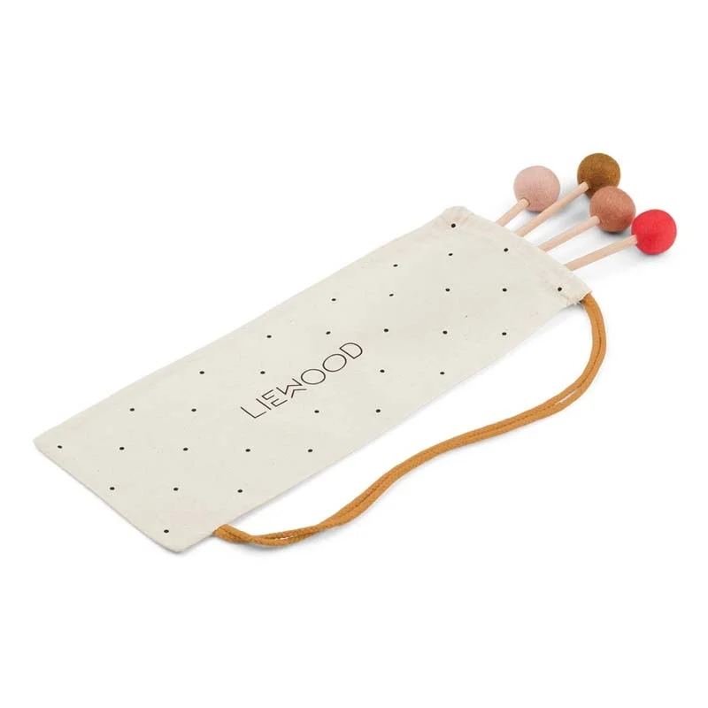 Liewood bue- og pilsæt, rose