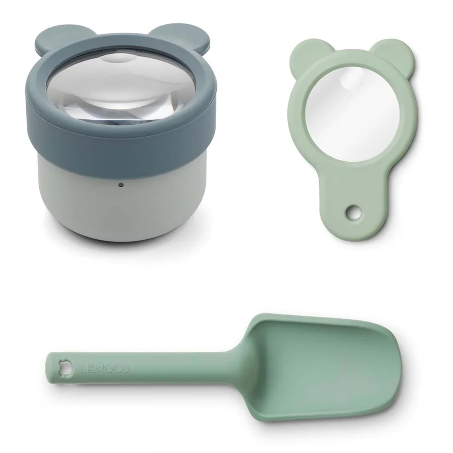 Liewood forstørrelsesglas-sæt, Whale blue