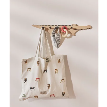 Krokodil-Garderobe, nature, OYOY 